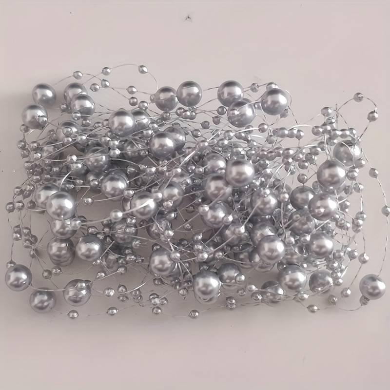 Pearl String Vase Filler – 5 Piece Set | Floating Candle & Table Decor