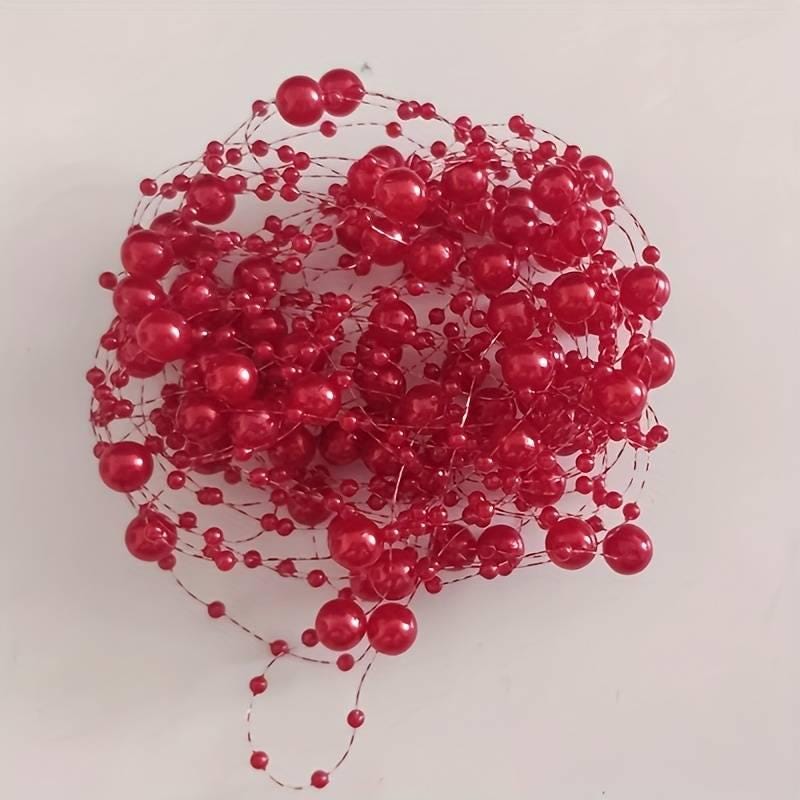 Pearl String Vase Filler – 5 Piece Set | Floating Candle & Table Decor