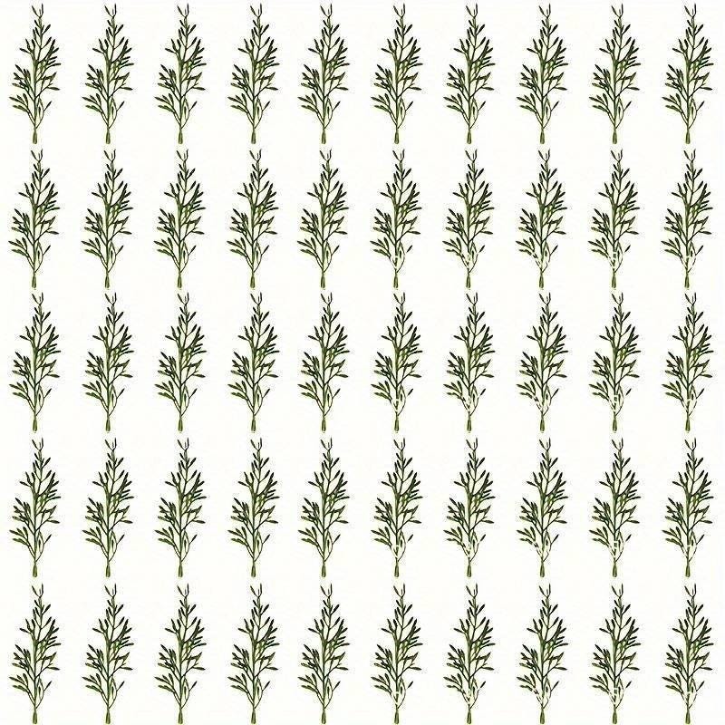 Gold/Green Branch Stem Vase Fillers - Set of 10 Wedding Centerpiece Décor